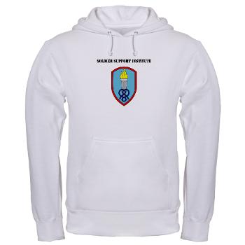 SSI - A01 - 03 - Soldier Support Institute with Text - Hooded Sweatshirt - Click Image to Close
