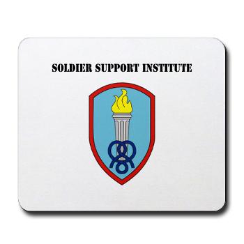 SSI - M01 - 03 - Soldier Support Institute with Text - Mousepad