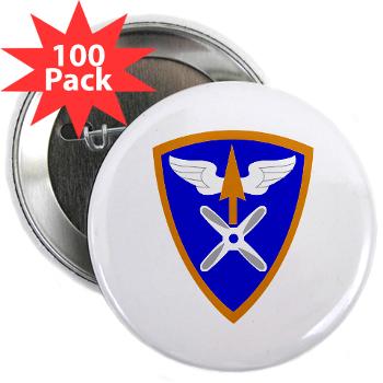 110AB - M01 - 01 - SSI - 110th Aviation Bde 2.25" Button (100 pack)