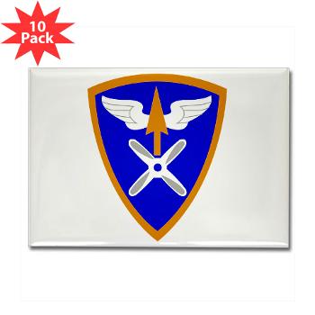110AB - M01 - 01 - SSI - 110th Aviation Bde Rectangle Magnet (10 pack) - Click Image to Close