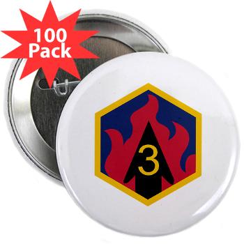 3CB - M01 - 01 - SSI - 3rd Chemical Bde - 2.25" Button (100 pack)