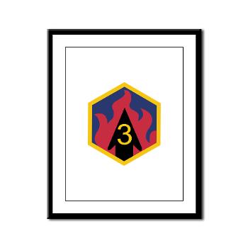 3CB - M01 - 02 - SSI - 3rd Chemical Bde - Framed Panel Print - Click Image to Close