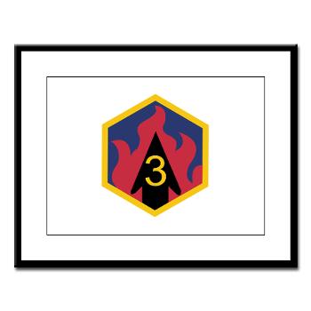 3CB - M01 - 02 - SSI - 3rd Chemical Bde - Large Framed Print - Click Image to Close