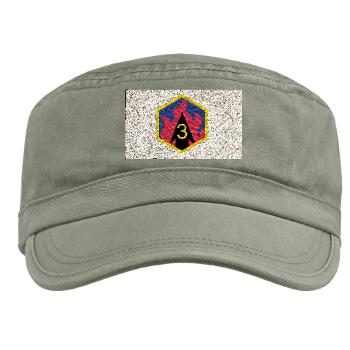 3CB - A01 - 01 - SSI - 3rd Chemical Bde - Military Cap - Click Image to Close