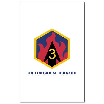 3CB - M01 - 02 - SSI - 3rd Chemical Bde with Text - Mini Poster Print