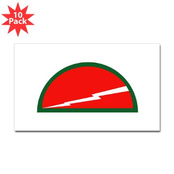 78DST - M01 - 01 - SSI - 78th Division (Traning Support) - Sticker (Rectangle 10 pk)