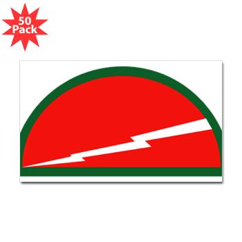 78DST - M01 - 01 - SSI - 78th Division (Traning Support) - Sticker (Rectangle 50 pk)