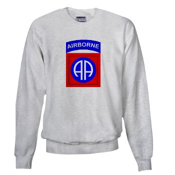 82DV - A01 - 03 - SSI - 82nd Airborne Division Sweatshirt - Click Image to Close