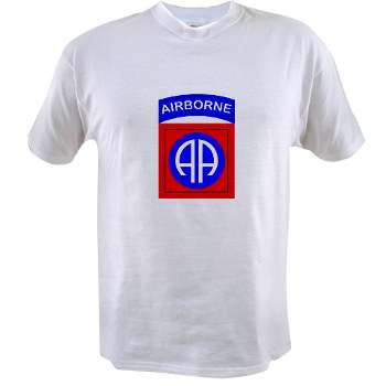 82DV - A01 - 04 - SSI - 82nd Airborne Division Value T-shirt - Click Image to Close