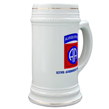 82DV - M01 - 03 - SSI - 82nd Airborne Division with Text Stein - Click Image to Close