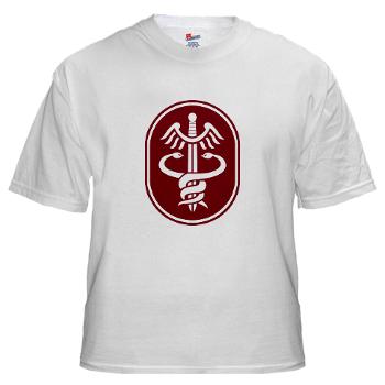 MEDCOM - A01 - 04 - SSI - U.S. Army Medical Command (MEDCOM) - White t-Shirt