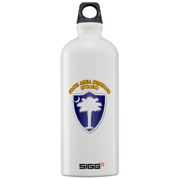 STARC - M01 - 03 - DUI - State Area Command (STARC) with Text - Sigg Water Bottle 1.0L
