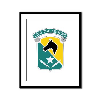 STB - M01 - 02 - DUI - 1st Cav Div - Special Troops Bn - Framed Panel Print