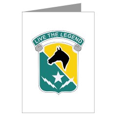 STB - M01 - 02 - DUI - 1st Cav Div - Special Troops Bn - Greeting Cards (Pk of 10)