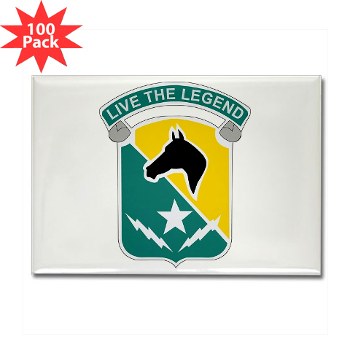 STB - M01 - 01 - DUI - 1st Cav Div - Special Troops Bn - Rectangle Magnet (100 pack)