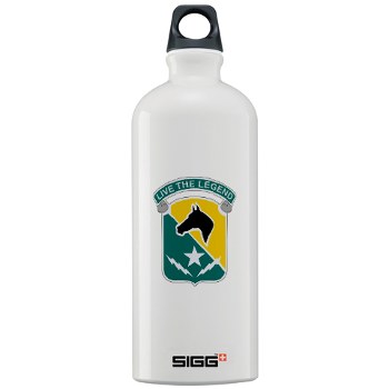 STB - M01 - 03 - DUI - 1st Cav Div - Special Troops Bn - Sigg Water Bottle 1.0L