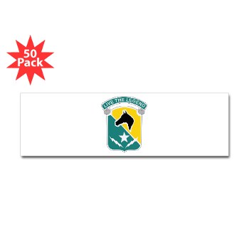 STB - M01 - 01 - DUI - 1st Cav Div - Special Troops Bn - Sticker (Bumper 50 pk) - Click Image to Close
