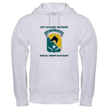 STB - A01 - 03 - DUI - 1st Cav Div - Special Troops Bn with Text - Hooded Sweatshirt - Click Image to Close
