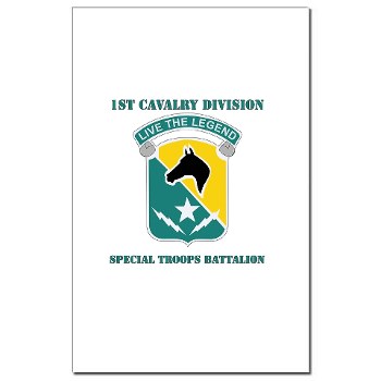 STB - M01 - 02 - DUI - 1st Cav Div - Special Troops Bn with Text - Mini Poster Print - Click Image to Close