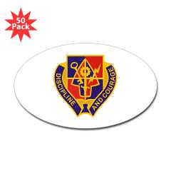 STB1B - M01 - 01 - DUI - Special Troops Battalion, 1st Brigade - Sticker (Oval 50 pk)