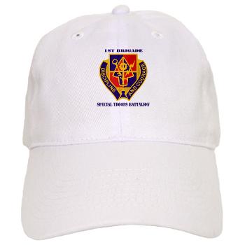 STB1B - A01 - 01 - DUI - Special Troops Battalion, 1st Brigade with Text - Cap