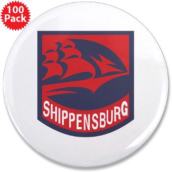 SU - M01 - 01 - SSI - ROTC - Shippensburg University - 3.5" Button (100 pack)