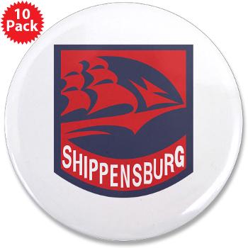SU - M01 - 01 - SSI - ROTC - Shippensburg University - 3.5" Button (10 pack)