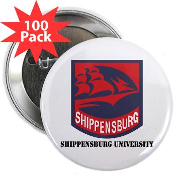 SU - M01 - 01 - SSI - ROTC - Shippensburg University with Text - 2.25" Button (100 pack) - Click Image to Close