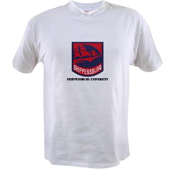 SU - A01 - 04 - SSI - ROTC - Shippensburg University with Text - Value T-shirt