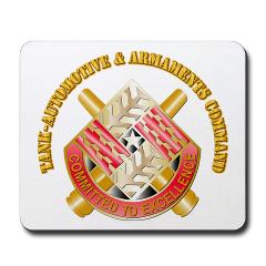 TACOM - M01 - 03 - TACOM Life Cycle Management Command with Text - Mousepad - Click Image to Close