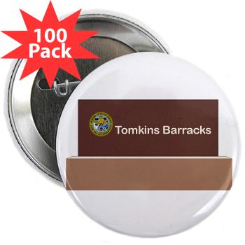 TBarracks - M01 - 01 - Tompkins Barracks - 2.25" Button (100 pack) - Click Image to Close