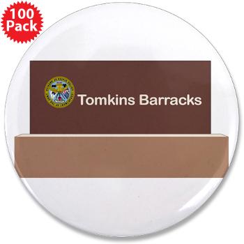 TBarracks - M01 - 01 - Tompkins Barracks - 3.5" Button (100 pack)