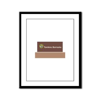 TBarracks - M01 - 02 - Tompkins Barracks - Framed Panel Print
