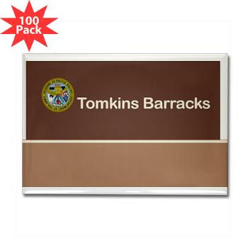 TBarracks - M01 - 01 - Tompkins Barracks - Rectangle Magnet (100 pack)
