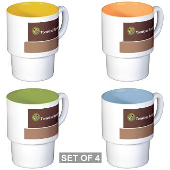 TBarracks - M01 - 03 - Tompkins Barracks - Stackable Mug Set (4 mugs)