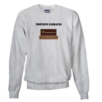TBarracks - A01 - 03 - Tompkins Barracks with Text - Sweatshirt