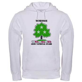 TNARNG - A01 - 03 - DUI - TENESSEE Army National Guard with text - Hooded Sweatshirt