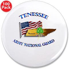 TNARNG - M01 - 01 - TENESSEE Army National Guard - 3.5" Button (100 pack)