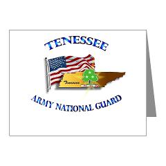 TNARNG - M01 - 02 - TENESSEE Army National Guard - Note Cards (Pk of 20)