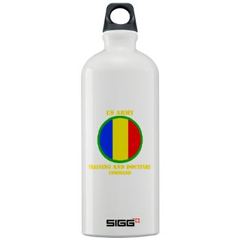 TRADOC - M01 - 03 - SSI - TRADOC with Text - Sigg Water Bottle 1.0L - Click Image to Close