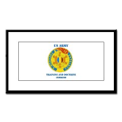 TRADOC - M01 - 02 - DUI - TRADOC with Text - Small Framed Print