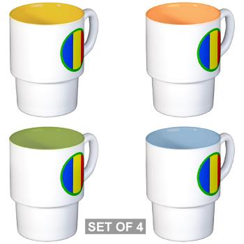 TRADOC - M01 - 03 - SSI - TRADOC - Stackable Mug Set (4 mugs)