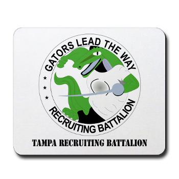 TRB - M01 - 03 - DUI - Tampa Recruiting Battalion with Text - Mousepad - Click Image to Close