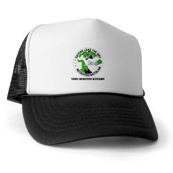TRB - A01 - 02 - DUI - Tampa Recruiting Battalion with Text - Trucker Hat