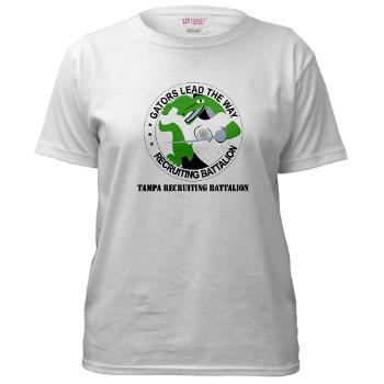 TRB - A01 - 04 - DUI - Tampa Recruiting Battalion with Text - Women's T-Shirt