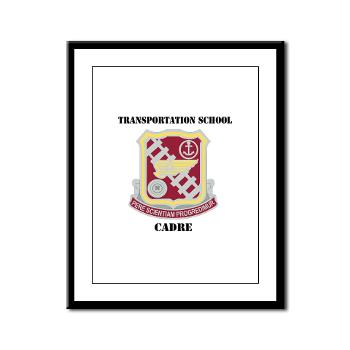 TSC - M01 - 02 - DUI - Transportation School - Cadre with Text Framed Panel Print - Click Image to Close