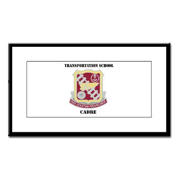 TSC - M01 - 02 - DUI - Transportation School - Cadre with Text Small Framed Print - Click Image to Close