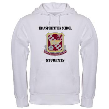 TSS - A01 - 03 - DUI - Transportation School - Students with Text Hooded Sweatshirt