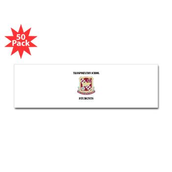 TSS - M01 - 01 - DUI - Transportation School - Students with Text Sticker (Bumper 50 pk) - Click Image to Close