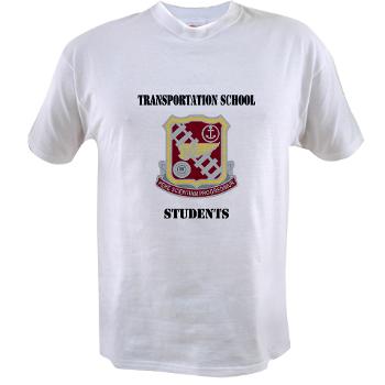 TSS - A01 - 04 - DUI - Transportation School - Students with Text Value T-Shirt